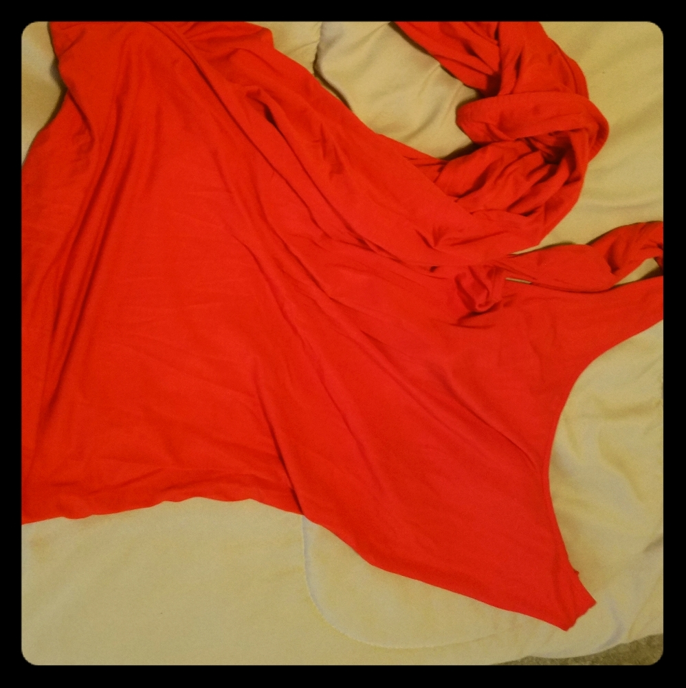 Nwot Lovers + Friends Red Dress Size L